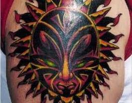Aztec God Tattoo